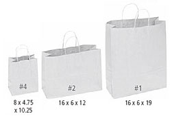 Shopping bags gloss colours
